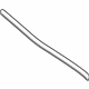 Mercedes-Benz 213-628-11-00 Grille Seal Mercedes-Benz 213-628-11-00 Grille Seal