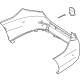 Mercedes-Benz 206-880-27-00-9999 Bumper Cover Mercedes-Benz 206-880-27-00-9999 Bumper Cover
