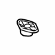 Mercedes-Benz 217-750-00-31 Trim Cover Bracket Mercedes-Benz 217-750-00-31 Trim Cover Bracket