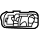Mercedes-Benz 206-693-14-00-9051 Switch Bezel Bracket Mercedes-Benz 206-693-14-00-9051 Switch Bezel Bracket